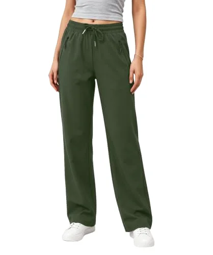 JEKAOYI Bootcut Hiking Cargo Pant in Army Green Light
