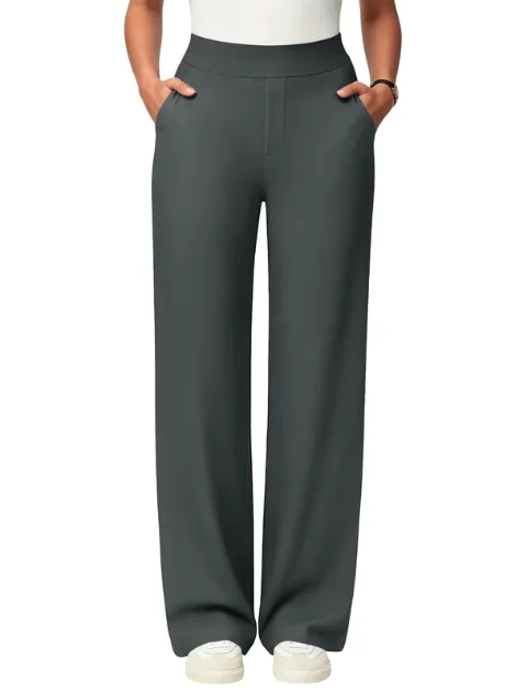 JEKAOYI High-Rise Yoga Pant in Dark Grey