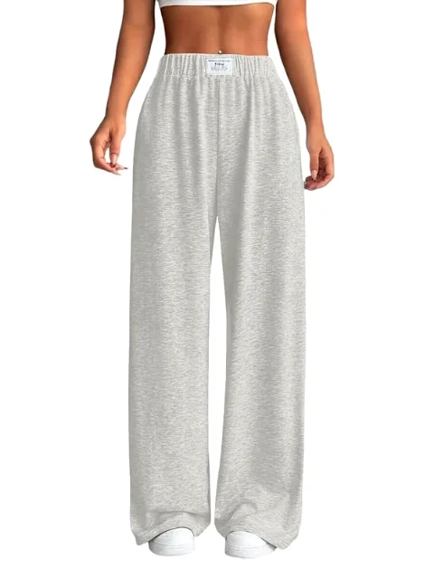 JEKAOYI Pull-On Sweatpant in Light Gray