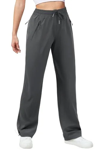 JEKAOYI Zip-Pocket Hiking Cargo Pant in Grey